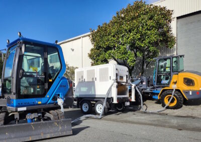 200kW Mobile charging trailer